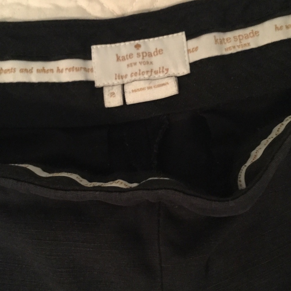 Kate Spade casual/dress pants s 2 cigarette pant
